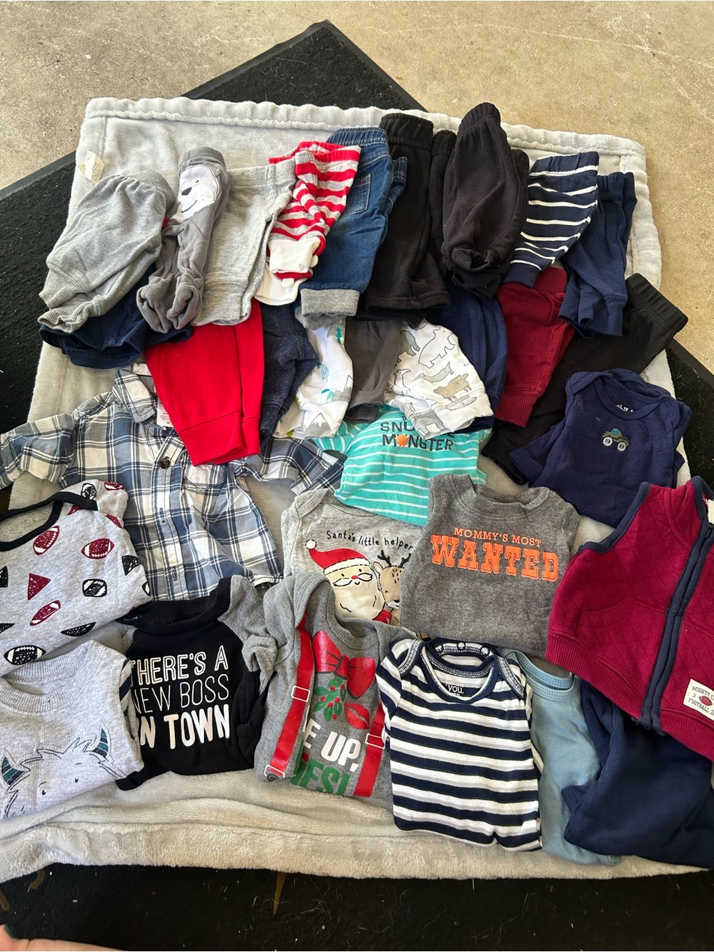 Assorted Kids Shirts & Pants- Multi-Color Mix